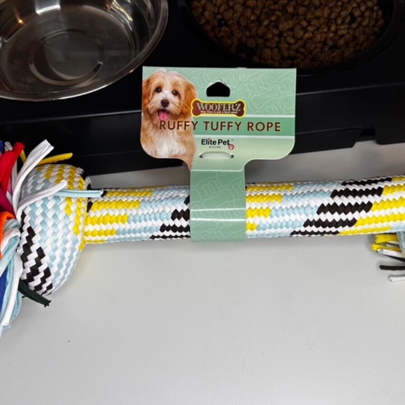 Wooferz Elite Ruffy Tuffy Rope Toy For Pets Heavy Duty - Picture 2 of 3